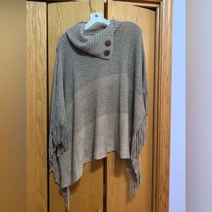 Coco + Carmen Poncho style Sweater